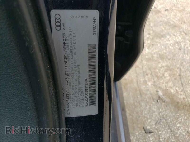 2016 Audi A6 (VIN WAUGFAFC5GN120908) — фото 12 из 12