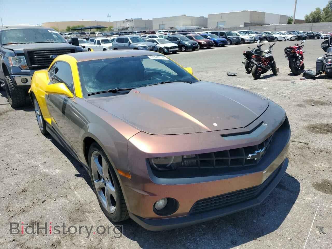 2012 CHEVROLET CAMARO - VIN: 2G1FT1EW7C9108266 - Фото 4