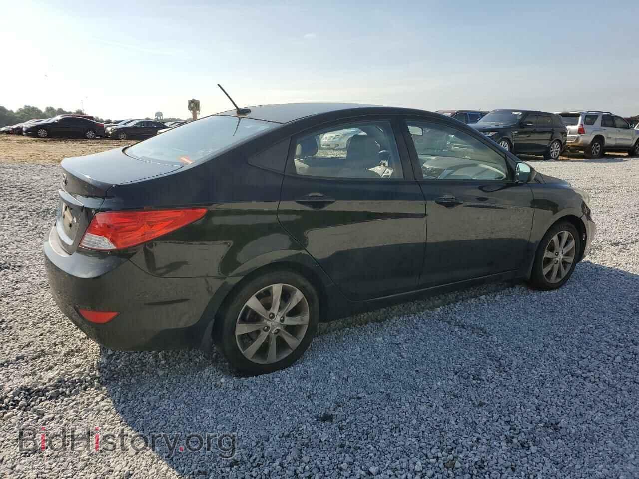 2012 HYUNDAI ACCENT - VIN: KMHCU4AE2CU237004 - Фото 3