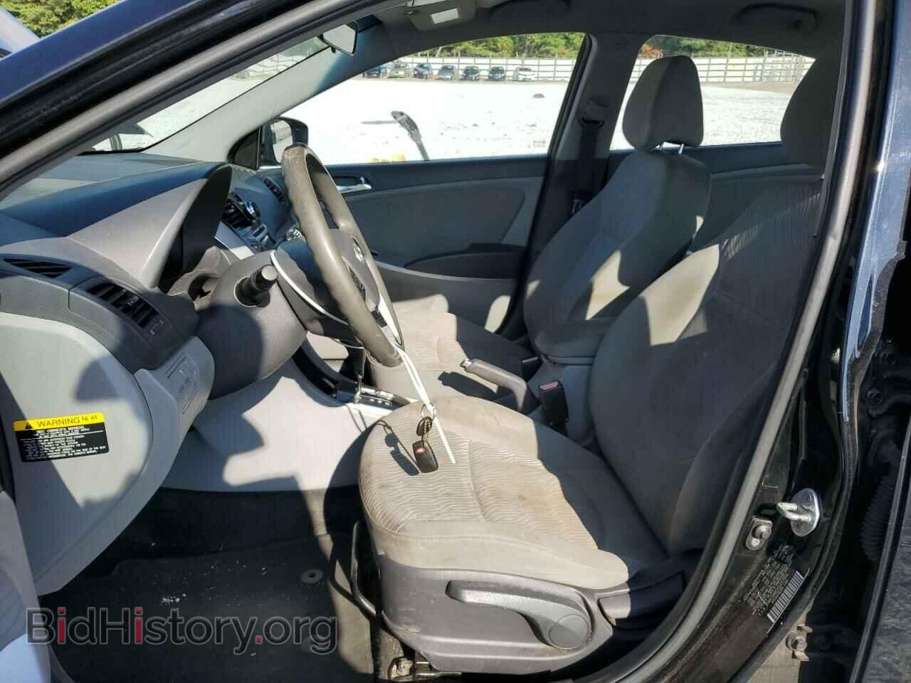 2012 HYUNDAI ACCENT - VIN: KMHCU4AE2CU237004 - Фото 7