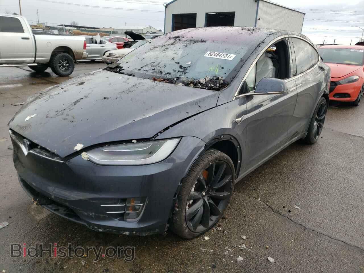 2020 TESLA MODEL X - VIN: 5YJXCDE24LF282169 - Фото 2