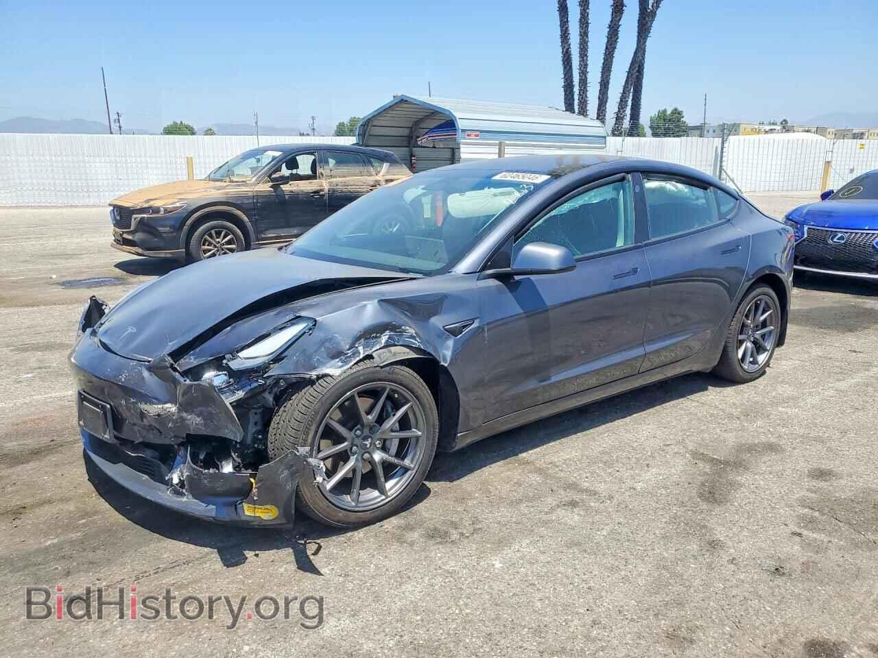 Photo 5YJ3E1EB2MF025259 - TESLA MODEL 3 2021