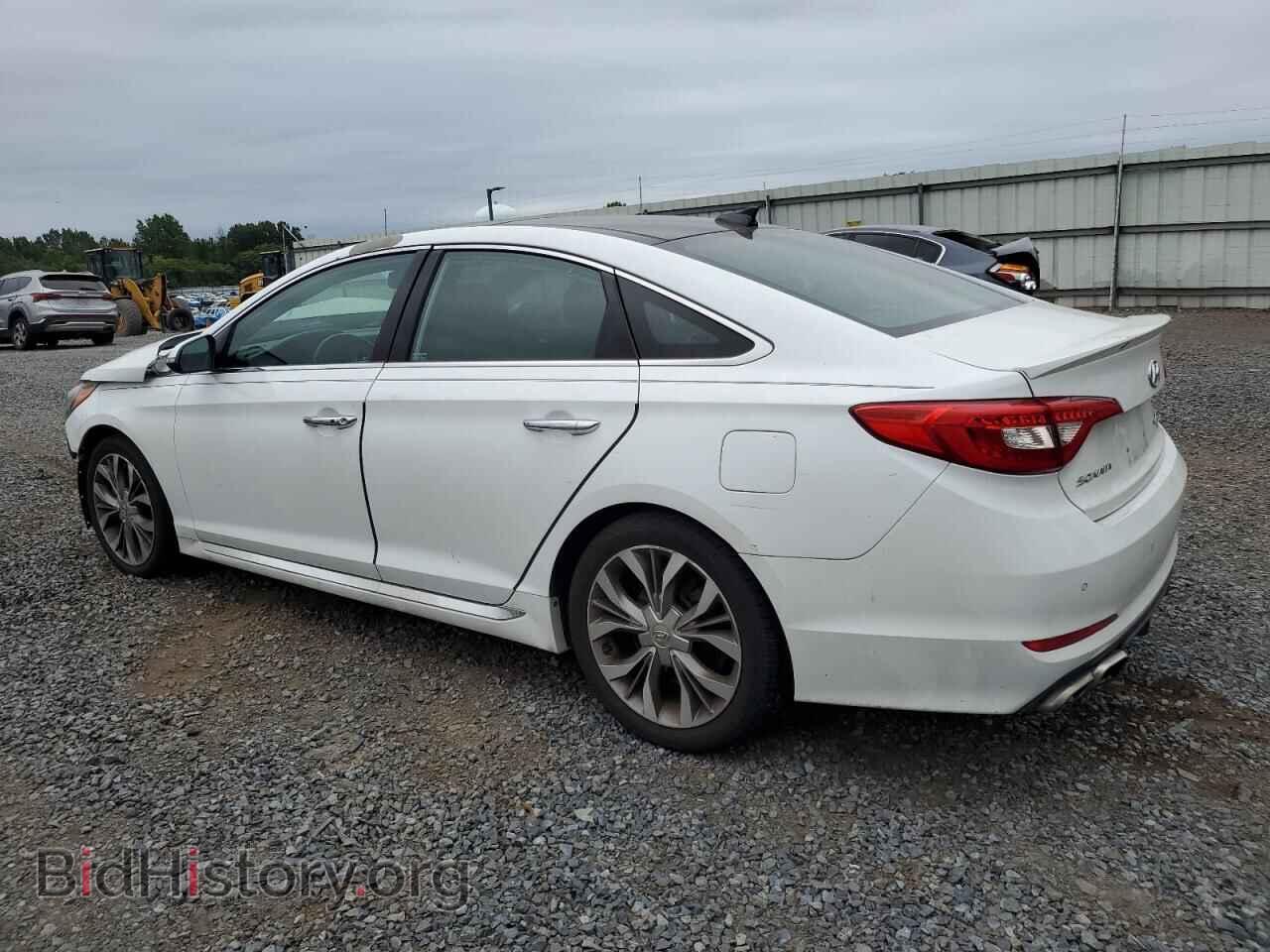 2015 HYUNDAI SONATA - VIN: 5NPE34AB0FH257644 - Фото 2