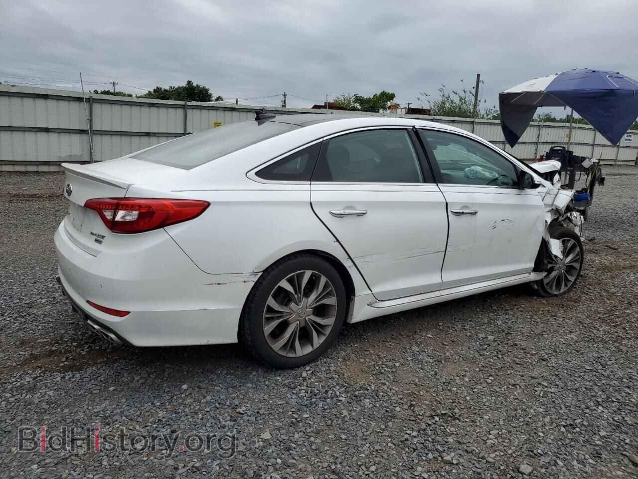 2015 HYUNDAI SONATA - VIN: 5NPE34AB0FH257644 - Фото 3