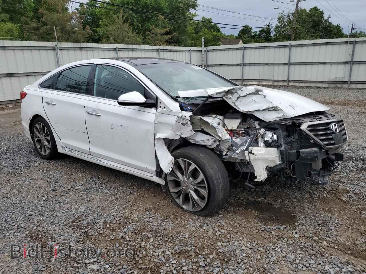 2015 HYUNDAI SONATA - VIN: 5NPE34AB0FH257644 - Фото 4