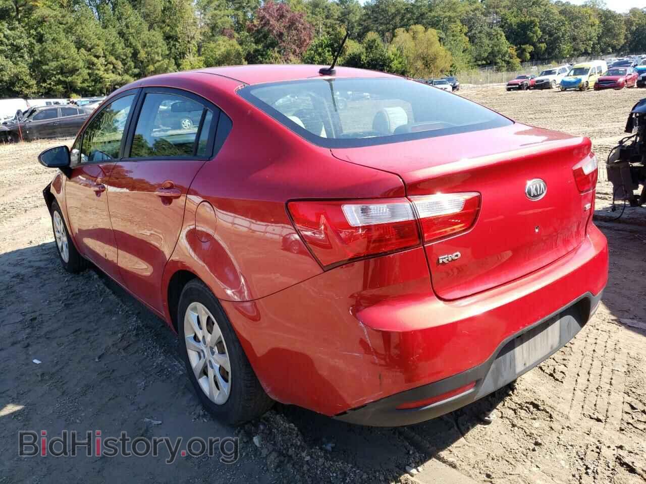 2013 KIA RIO - VIN: KNADM4A34D6254607 - Photo 3