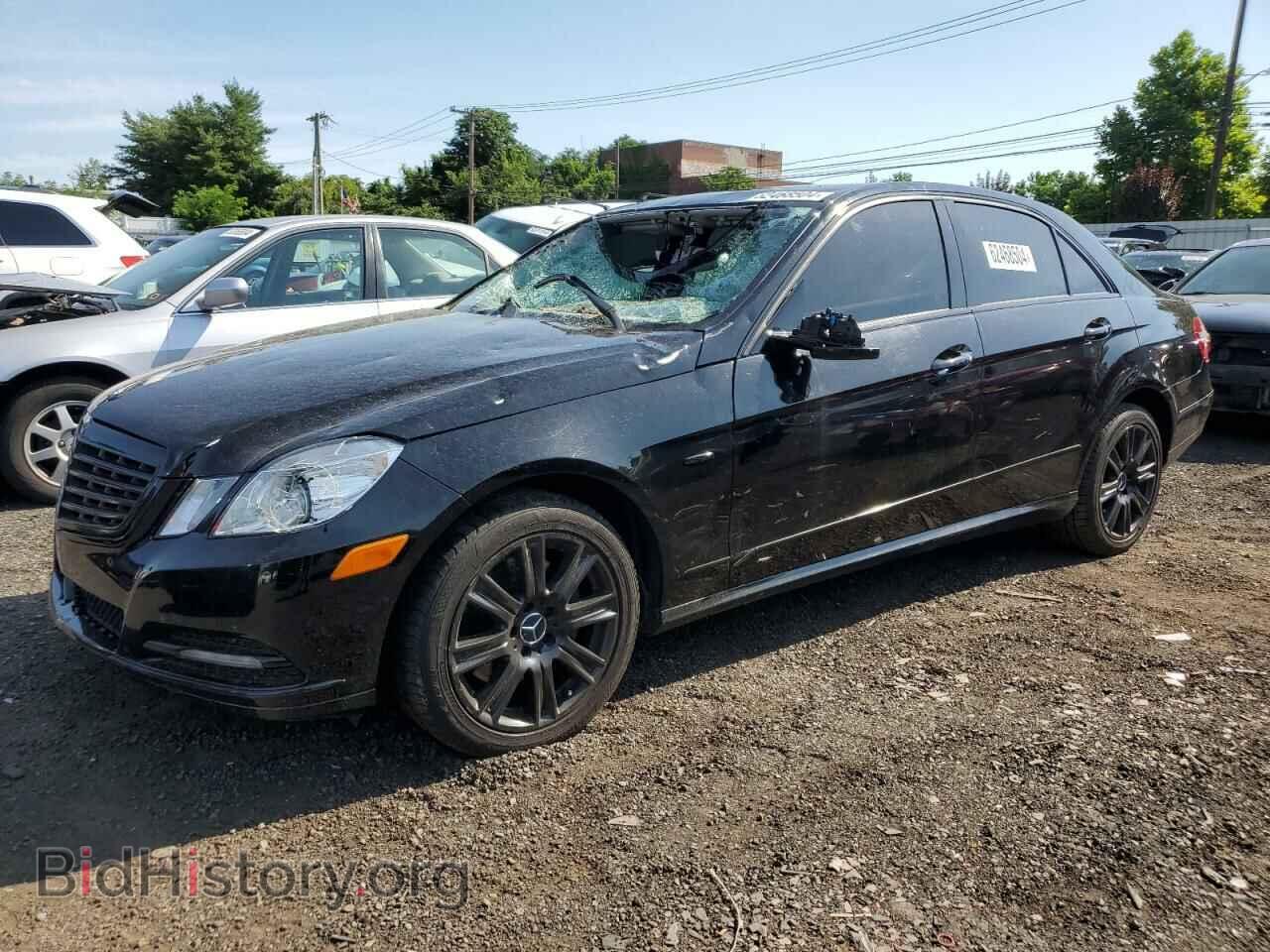 Photo WDDHF8JB2CA657208 - MERCEDES-BENZ E-CLASS 2012