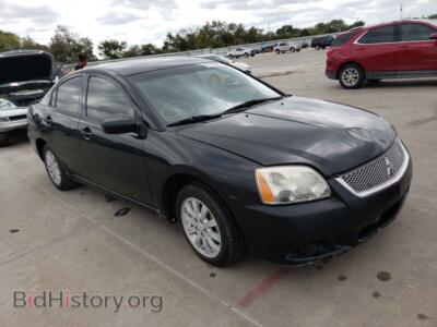 2012 Mitsubishi GALANT Galant FE, black — VIN 4A32B2FF5CE022686, Copart