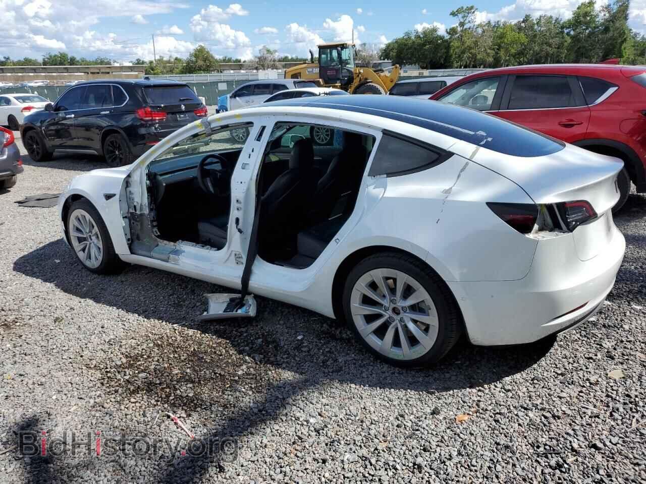 2022 TESLA MODEL 3 - VIN: 5YJ3E1EA3NF370860 - Фото 2