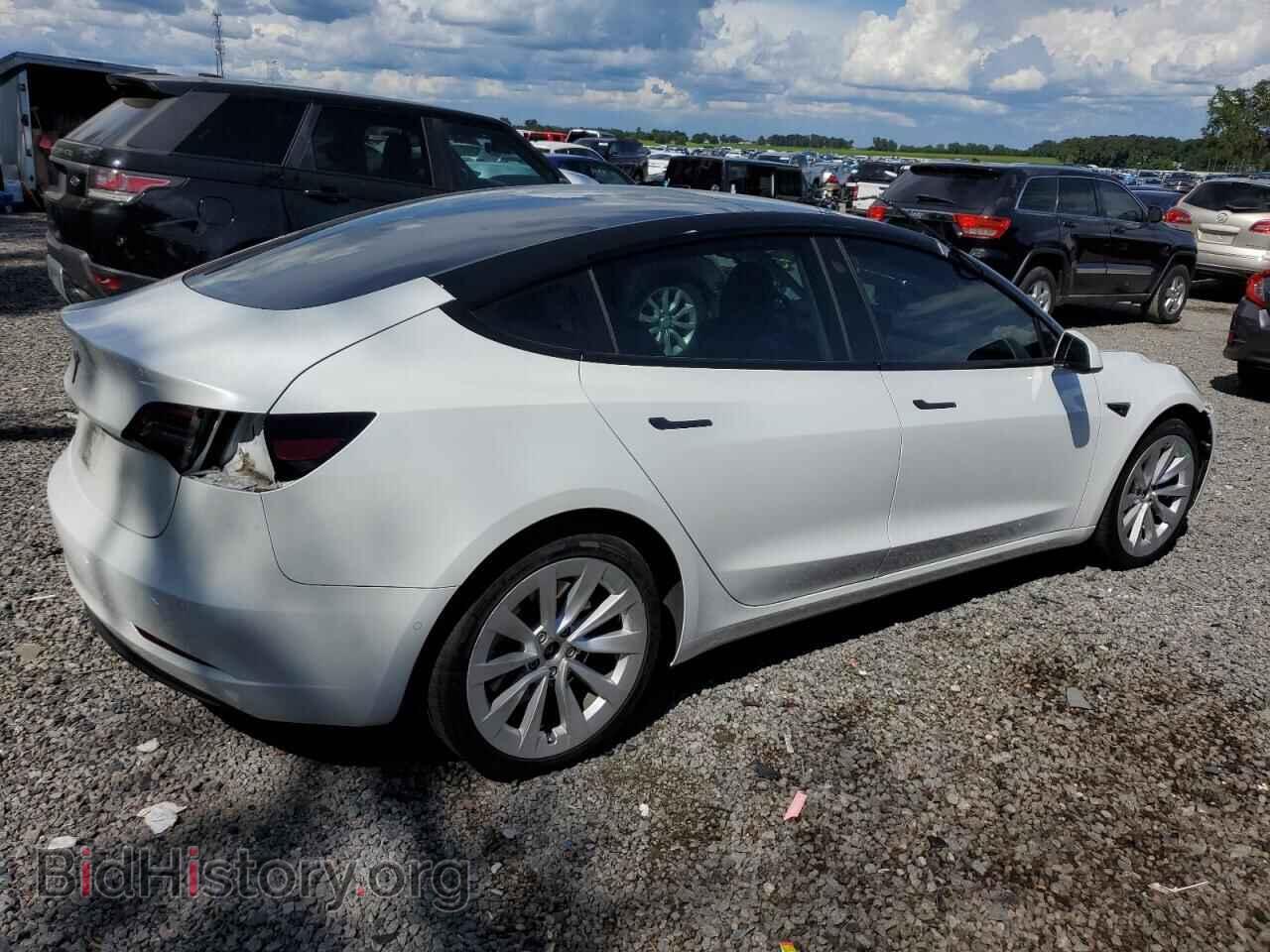 2022 TESLA MODEL 3 - VIN: 5YJ3E1EA3NF370860 - Фото 3