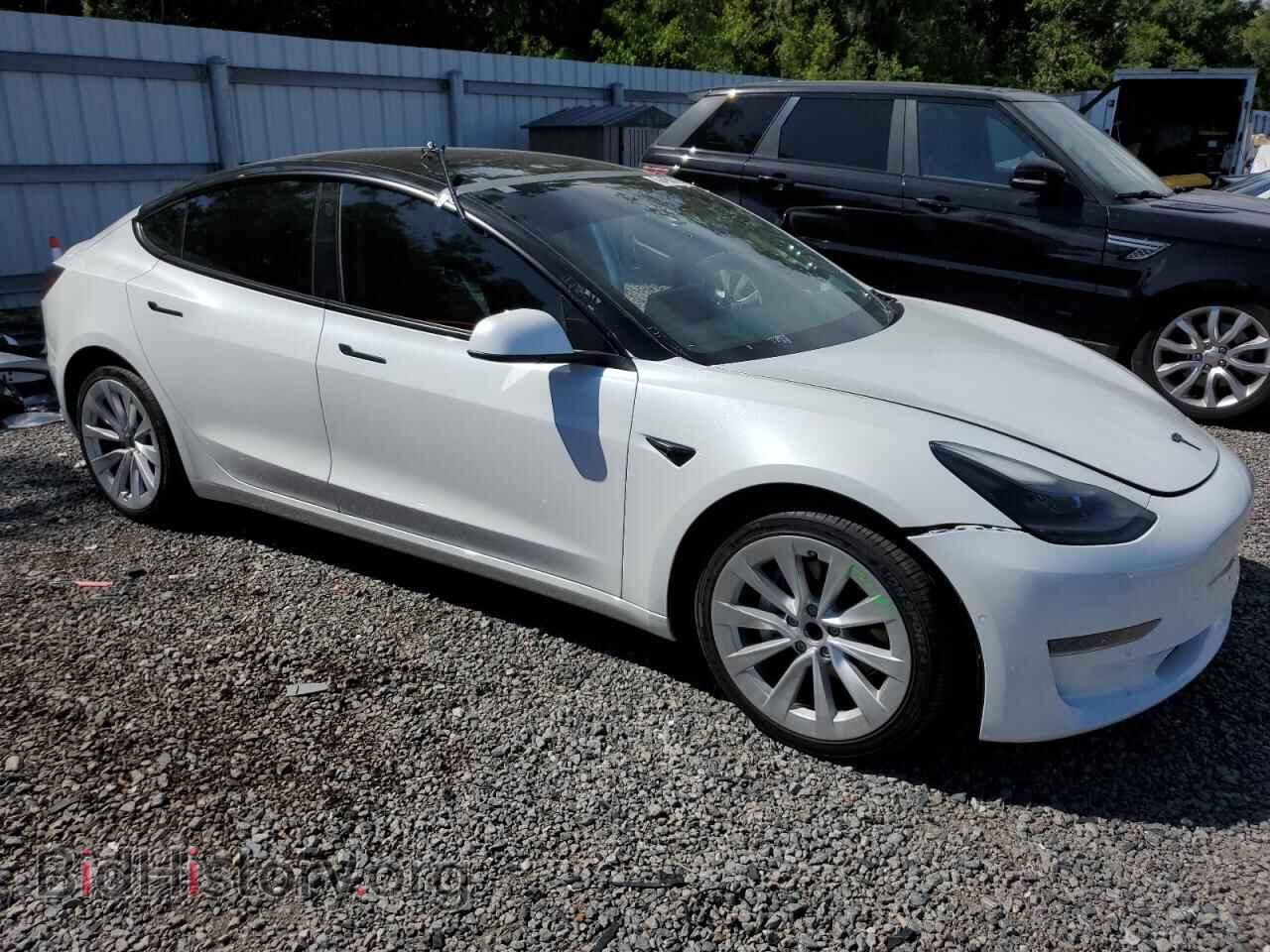 2022 TESLA MODEL 3 - VIN: 5YJ3E1EA3NF370860 - Фото 4