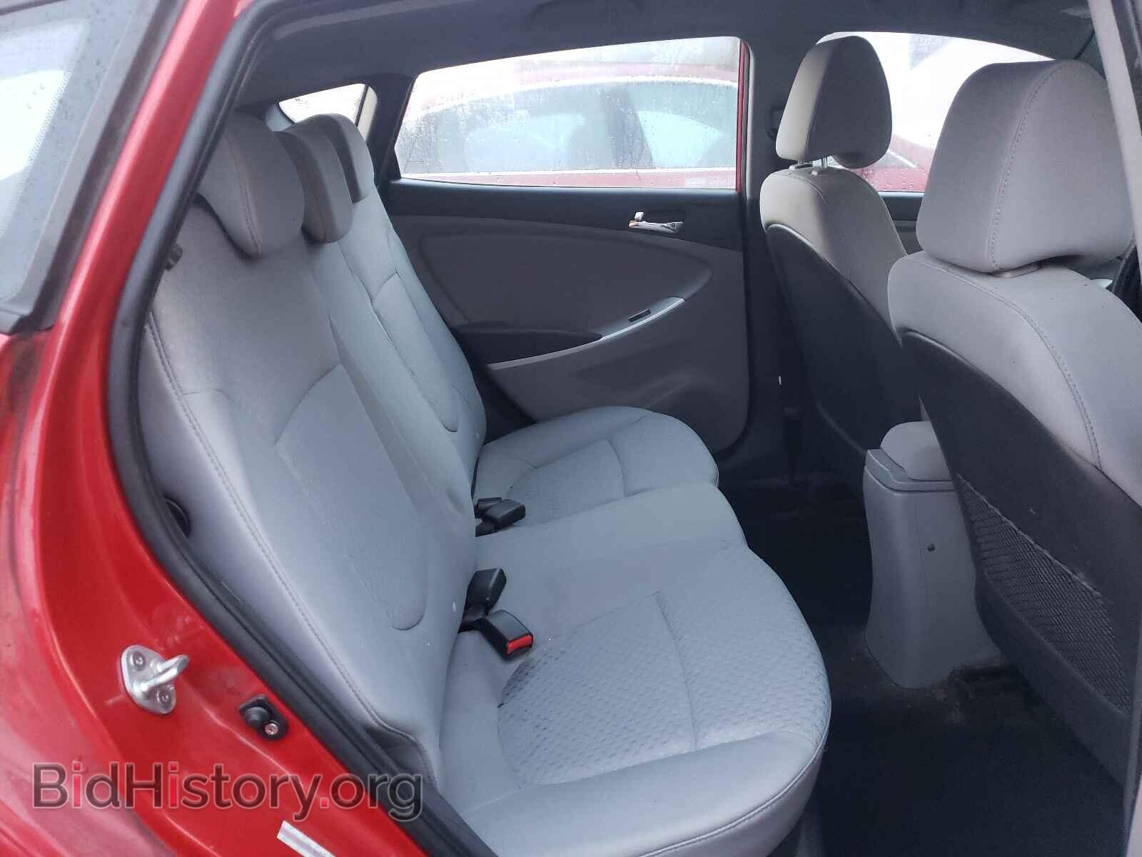 2012 HYUNDAI ACCENT - VIN: KMHCU5AE9CU010348 - Фото 6