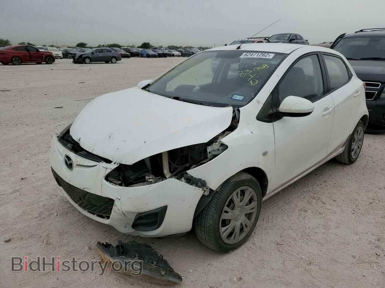 2014 MAZDA 2 - VIN: JM1DE1KY7E0172464 - Фото 2