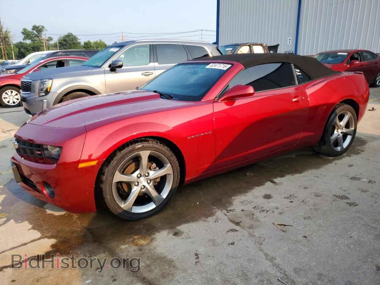 Photo 2G1FB3D3XD9201497 - CHEVROLET CAMARO 2013