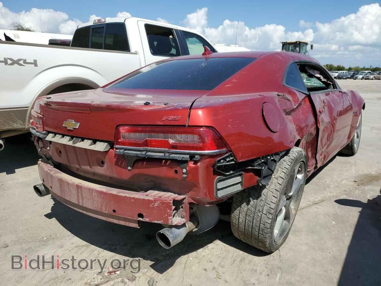 2014 CHEVROLET CAMARO - VIN: 2G1FB1E36E9298699 - Фото 4