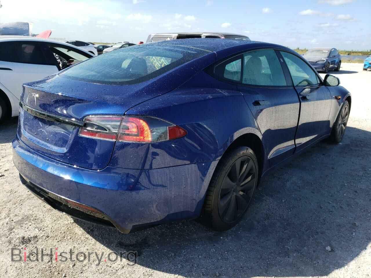 2021 TESLA MODEL S - VIN: 5YJSA1E52MF454788 - Фото 4