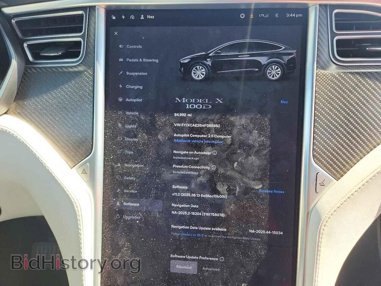 2017 TESLA MODEL X - VIN: 5YJXCAE25HF065882 - Photo 9