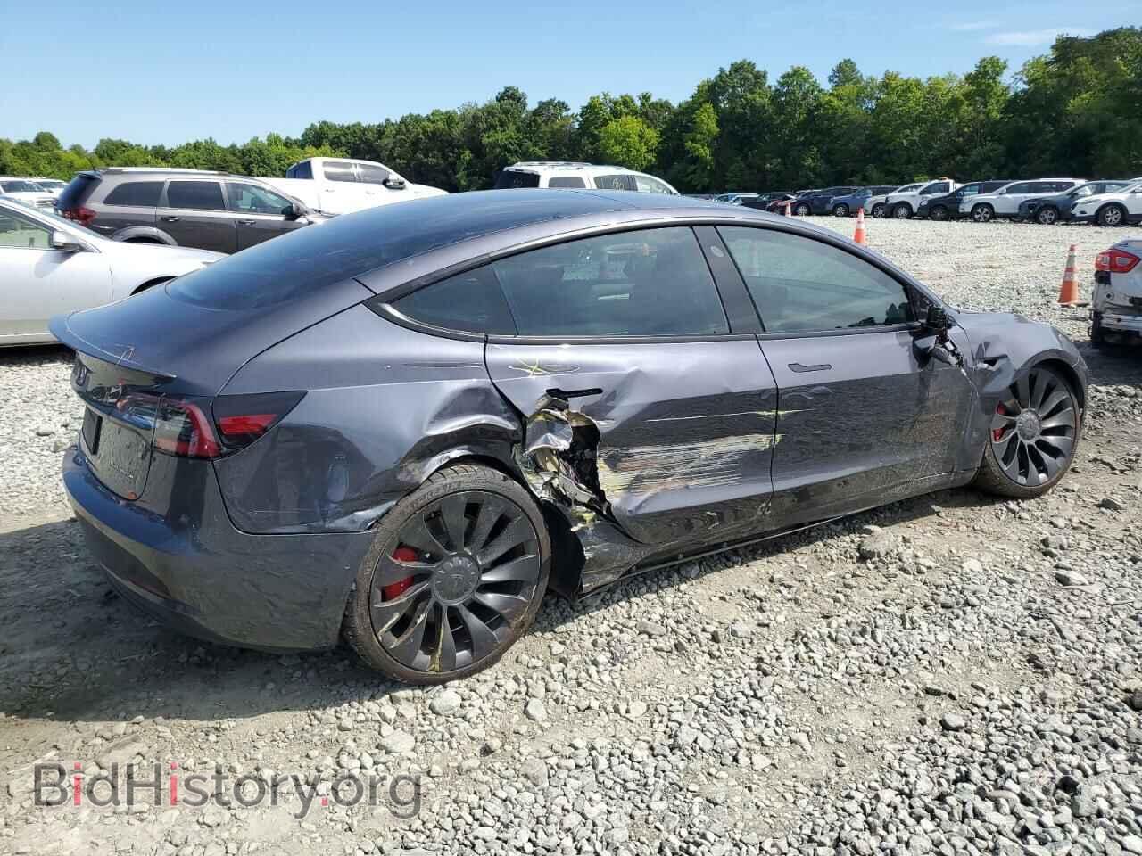 2022 TESLA MODEL 3 - VIN: 5YJ3E1EC7NF243854 - Фото 3