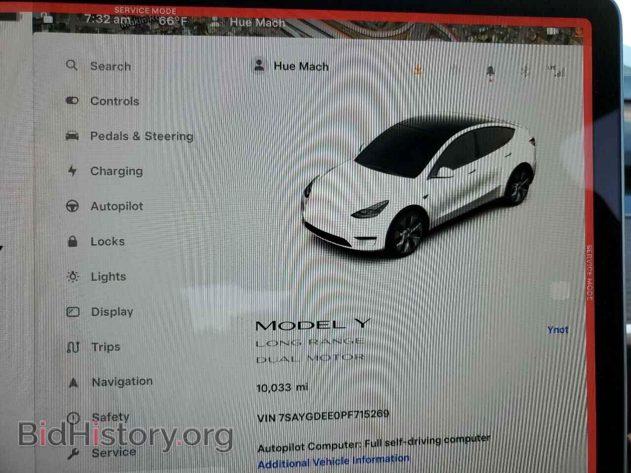 2023 TESLA MODEL Y - VIN: 7SAYGDEE0PF715269 - Фото 9