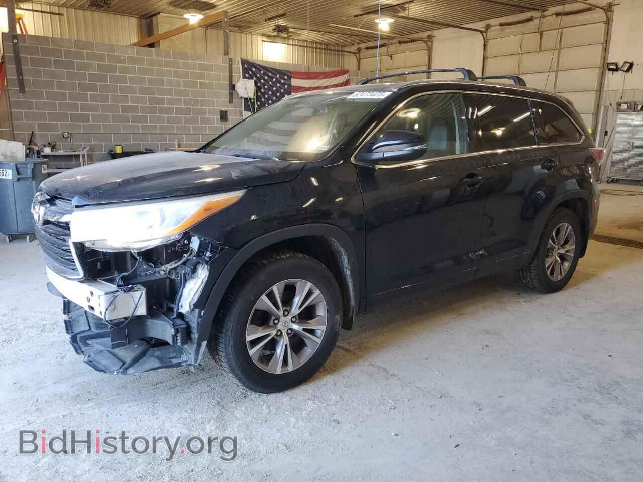 Фотография 5TDJKRFH2FS142338 - TOYOTA HIGHLANDER 2015