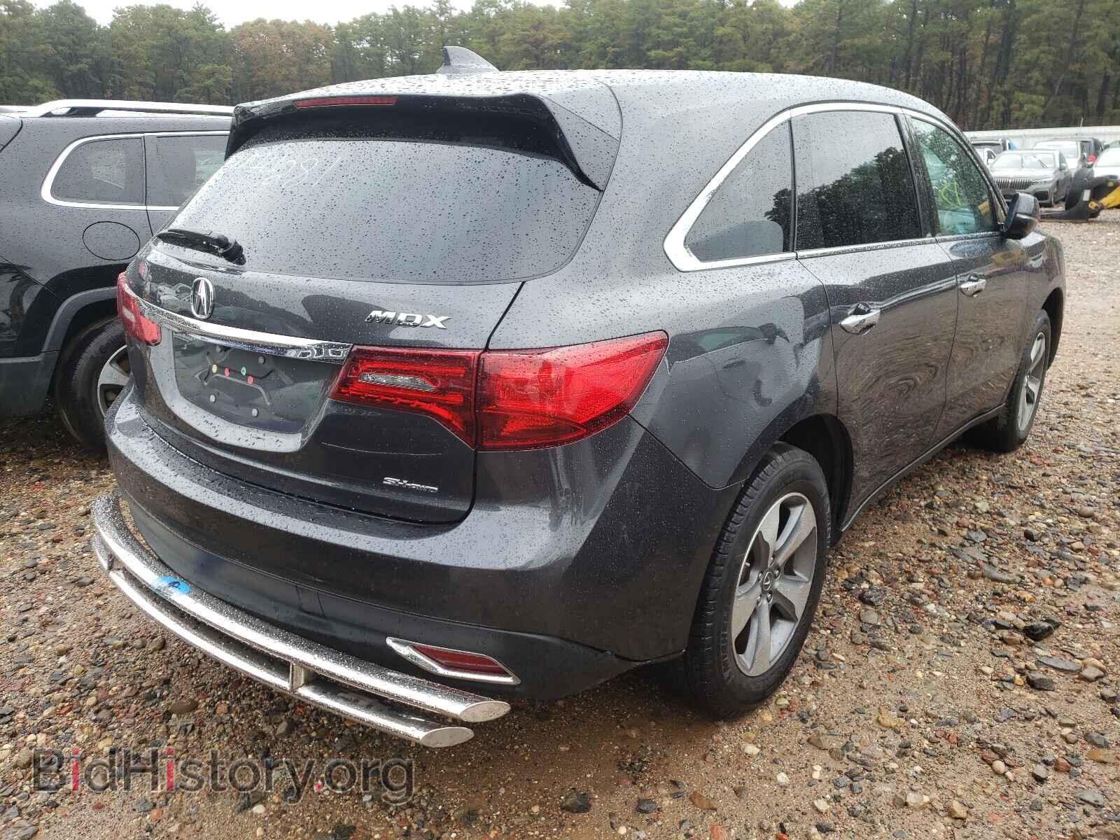 2015 ACURA MDX - VIN: 5FRYD4H20FB009939 - Фото 4