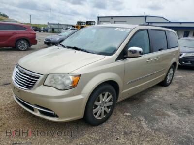 2011 Chrysler MINIVAN Touring L, золотистый — VIN 2A4RR8DG3BR733620, Copart