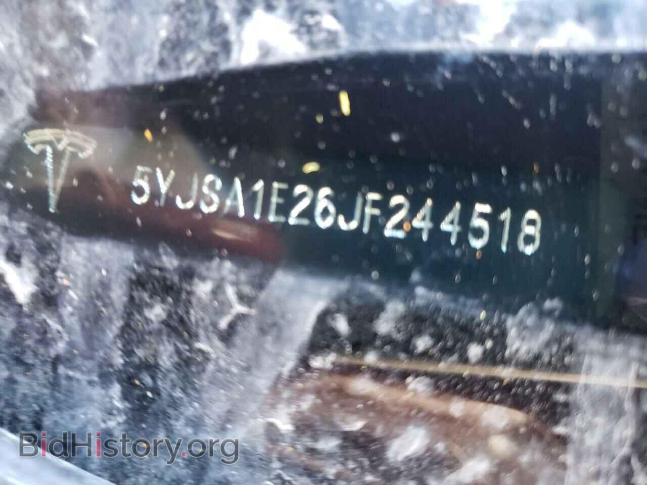2018 TESLA MODEL S - VIN: 5YJSA1E26JF244518 - Photo 10