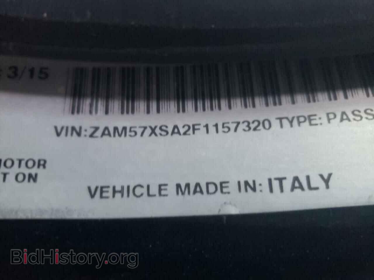 2015 MASERATI ALL MODELS - VIN: ZAM57XSA2F1157320 - Фото 10