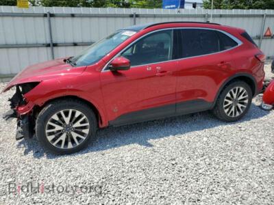 2020 Ford ESCAPE Titanium, красный — VIN 1FMCU0DZ3LUA08743, Copart
