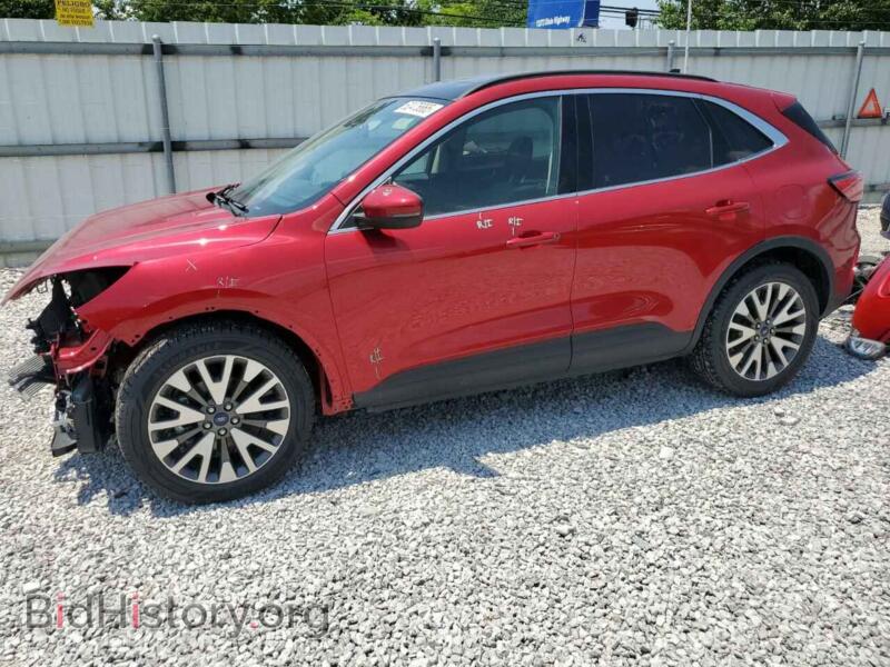 2020 Ford ESCAPE Titanium (VIN 1FMCU0DZ3LUA08743) — фото 1 из 13, Copart, повреждение: передняя часть