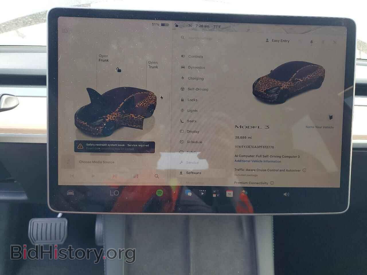 2023 TESLA MODEL 3 - VIN: 5YJ3E1EA3PF613778 - Photo 9