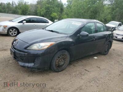 2012 Mazda 3 I, black — VIN JM1BL1V73C1574487, Copart