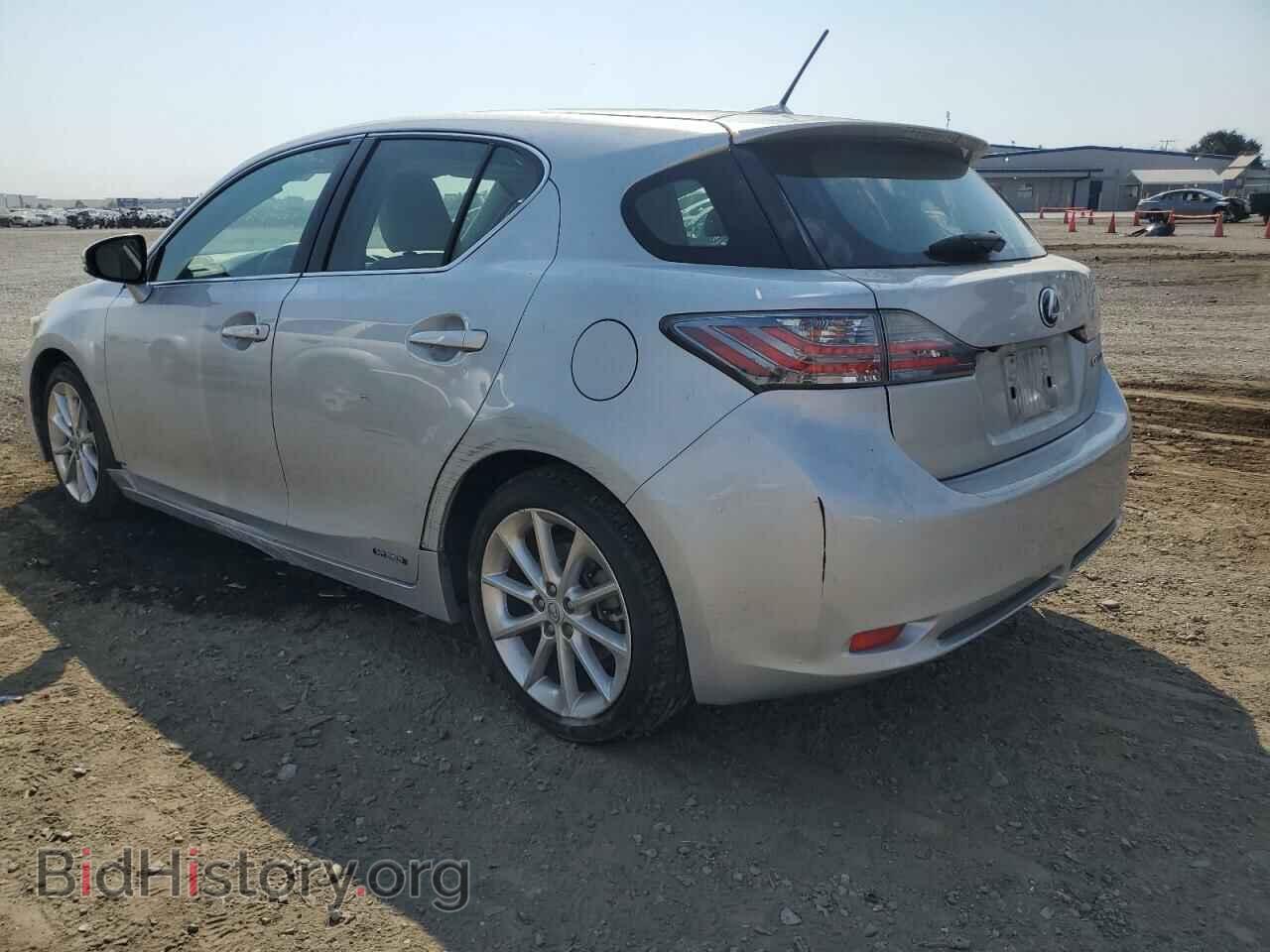 2011 LEXUS CT 200 - VIN: JTHKD5BH9B2036627 - Фото 2