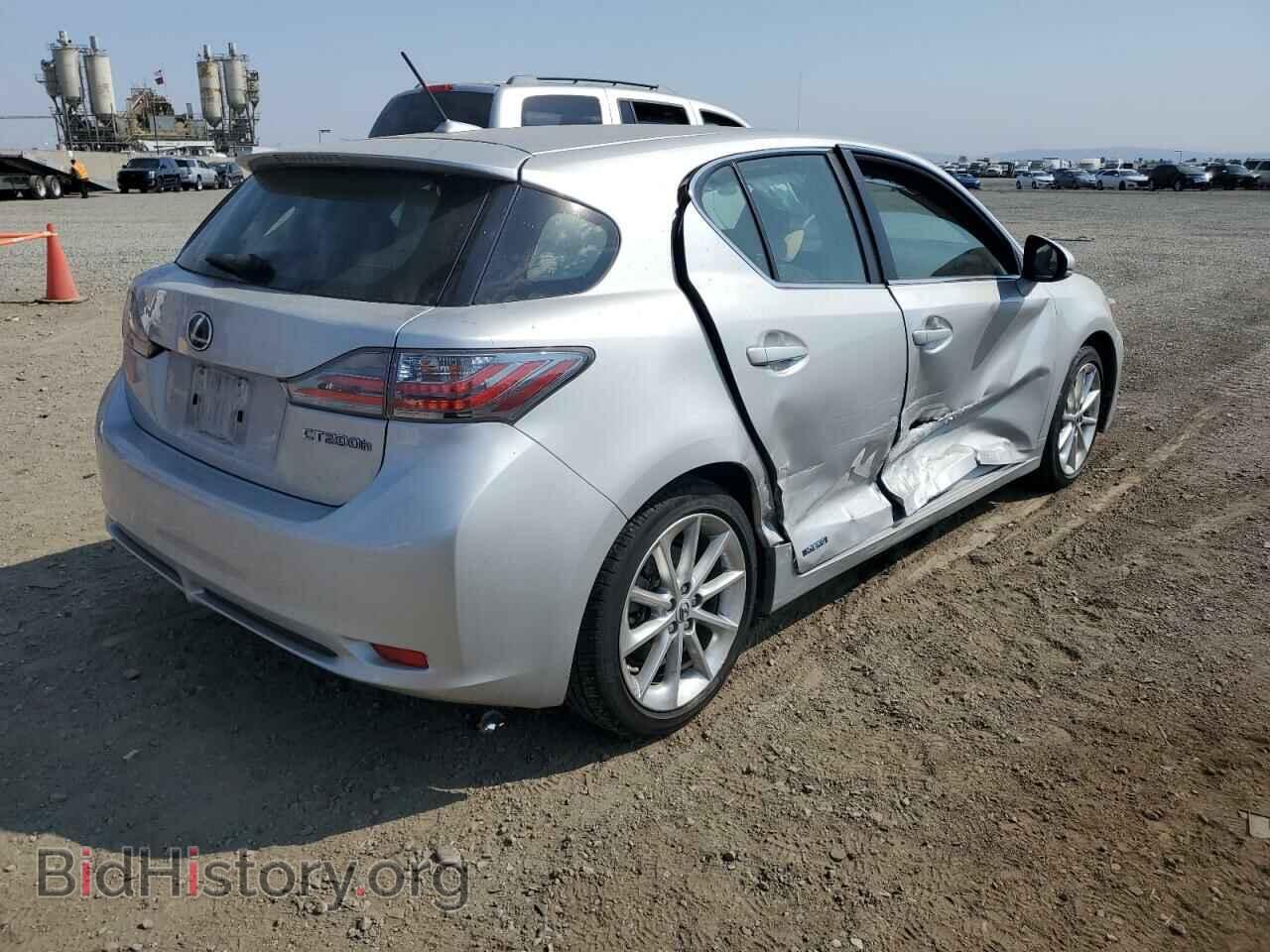 2011 LEXUS CT 200 - VIN: JTHKD5BH9B2036627 - Фото 3