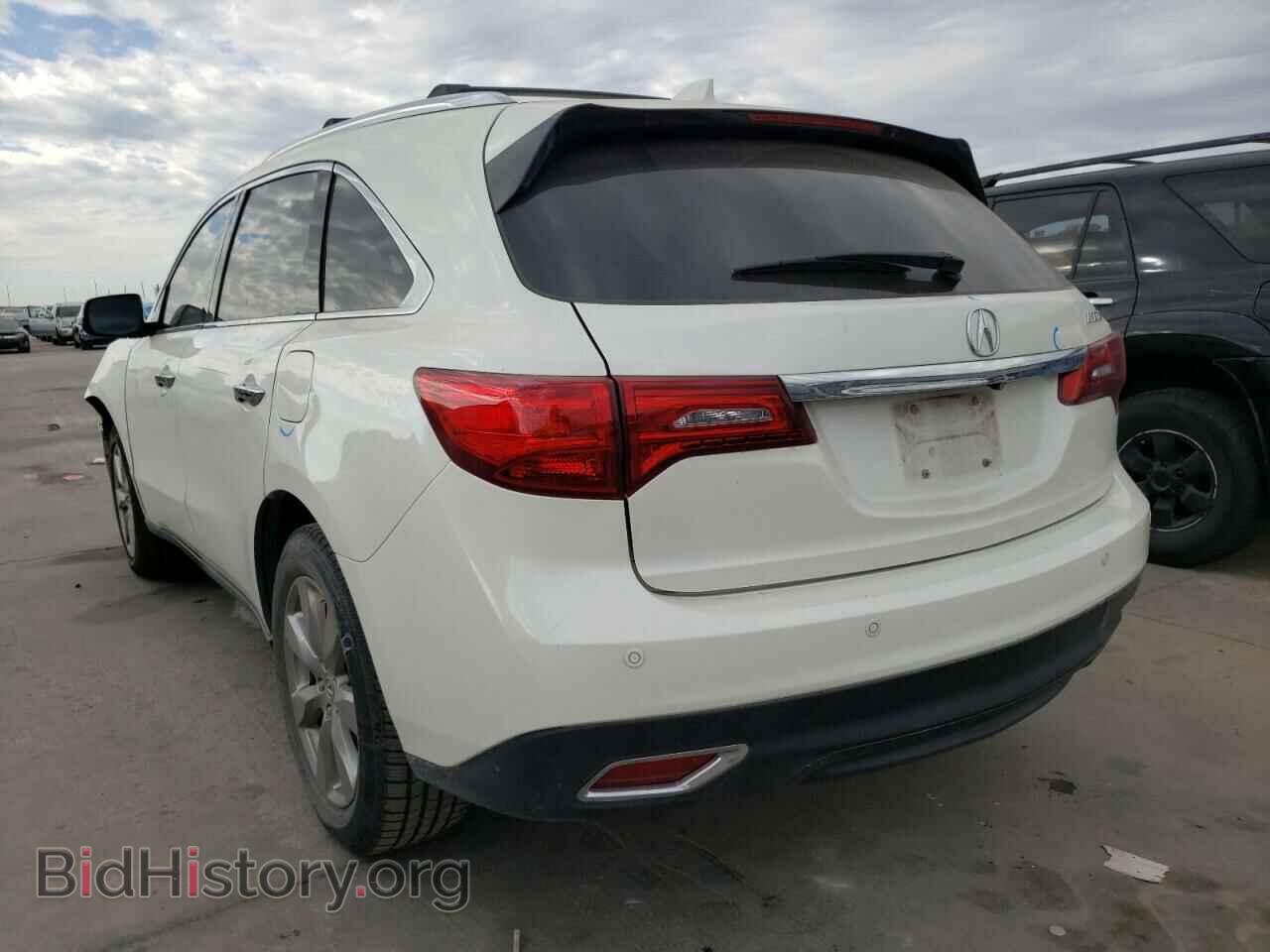 2014 ACURA MDX - VIN: 5FRYD3H85EB015992 - Фото 3