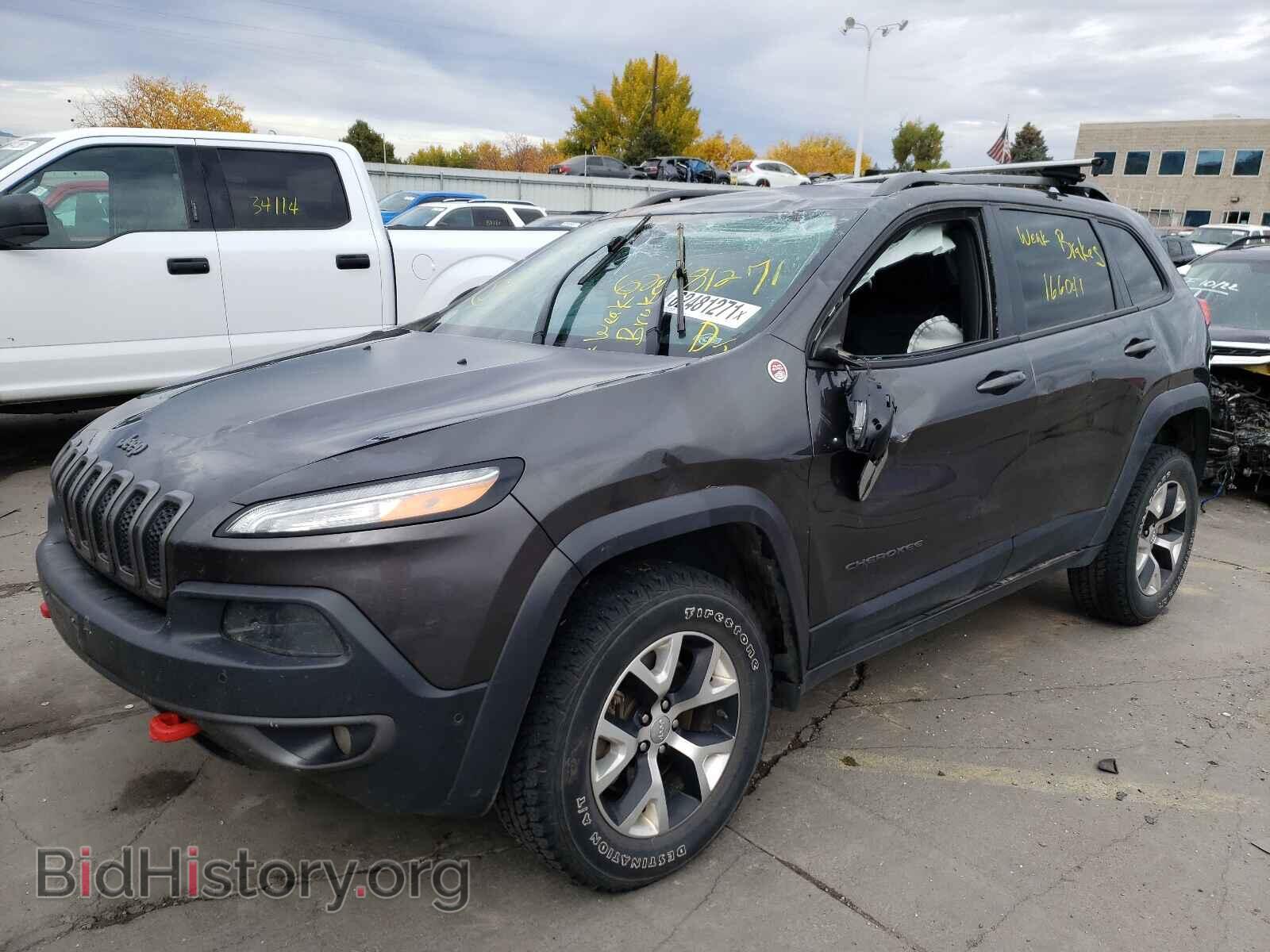 2014 JEEP CHEROKEE - VIN: 1C4PJMBS1EW268013 - Фото 2