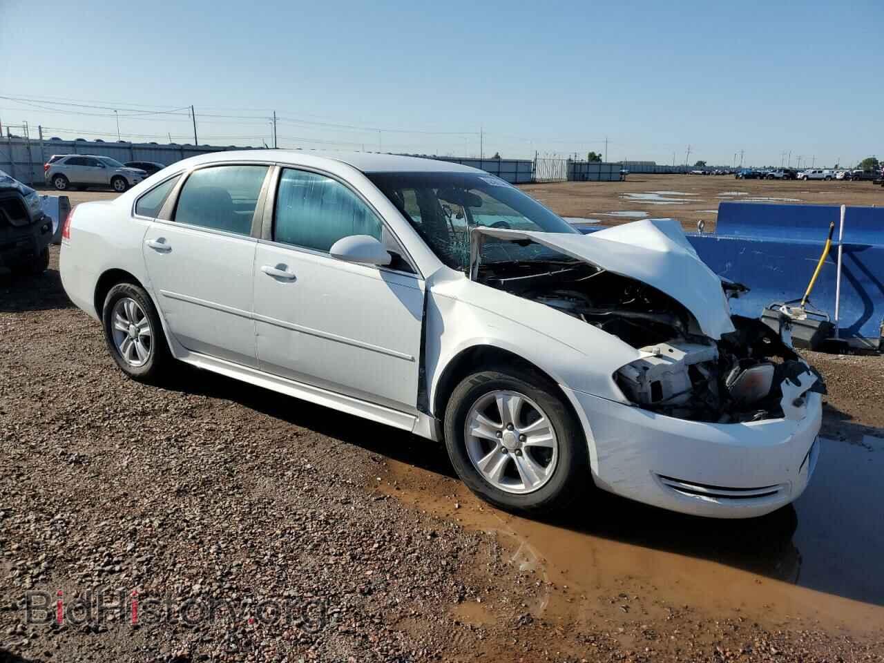 2012 CHEVROLET IMPALA - VIN: 2G1WF5E31C1277654 - Фото 4