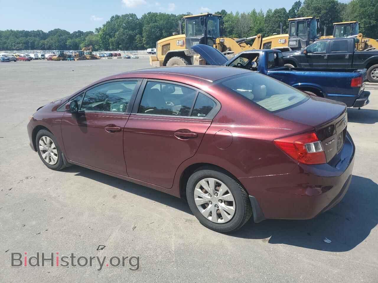 2012 HONDA CIVIC - VIN: 19XFB2F52CE377332 - Фото 2