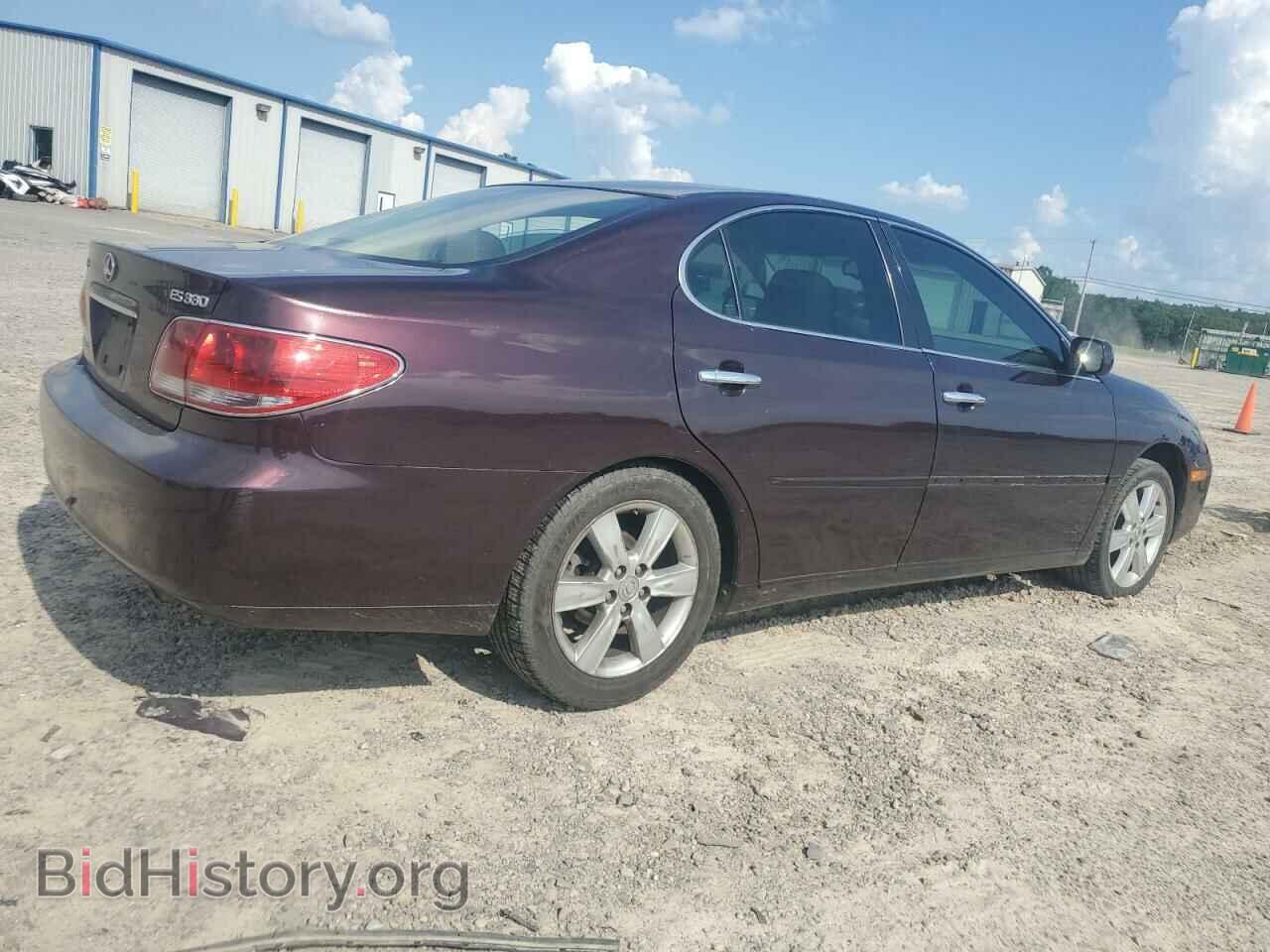 2005 LEXUS ES330 - VIN: JTHBA30G355095747 - Фото 3