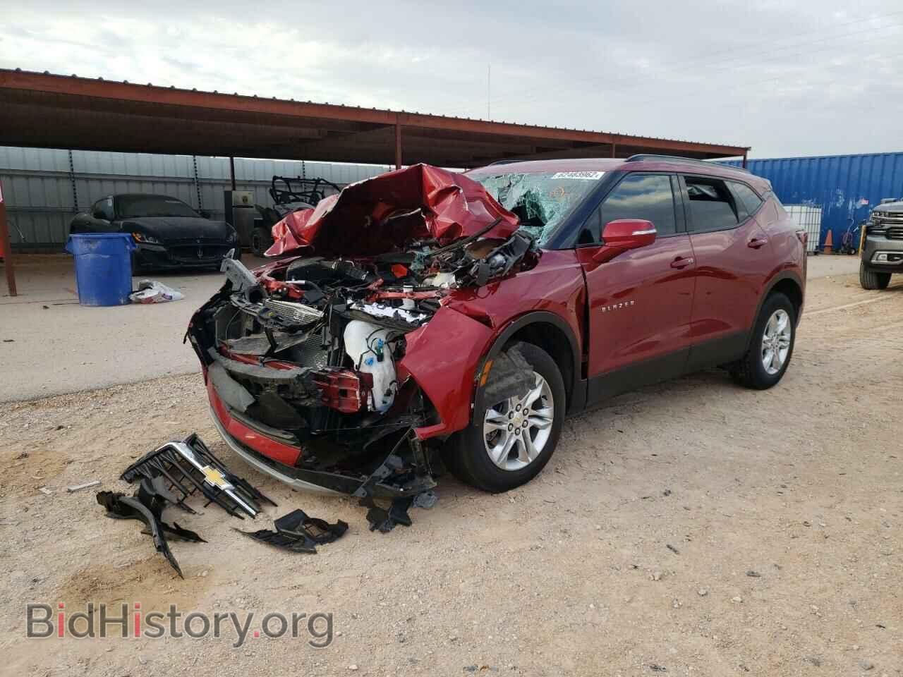 2021 CHEVROLET BLAZER - VIN: 3GNKBBRA8MS546531 - Фото 2