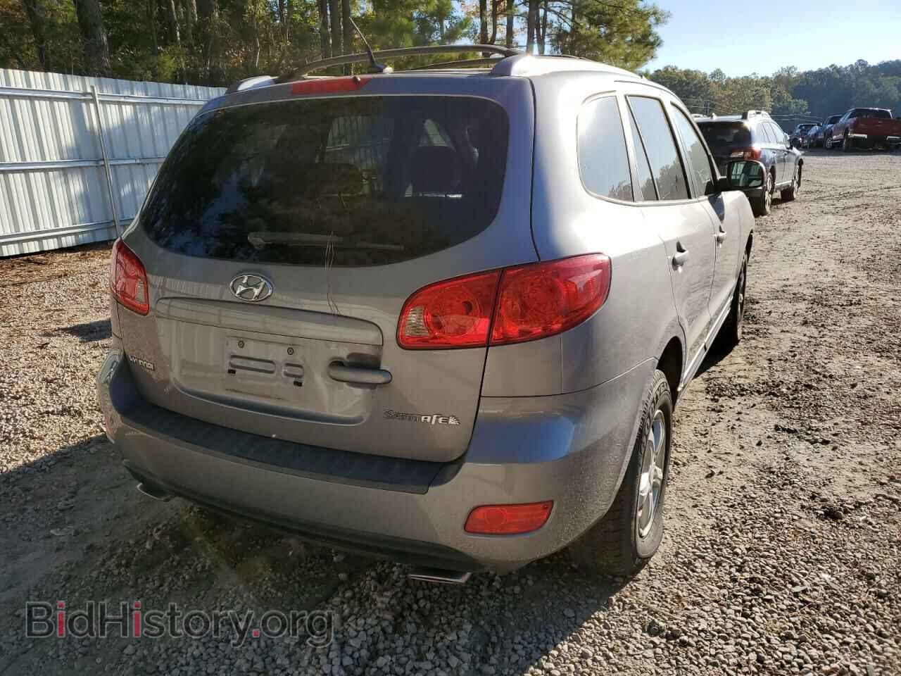 2007 HYUNDAI SANTA FE - VIN: 5NMSG13D37H048644 - Фото 4
