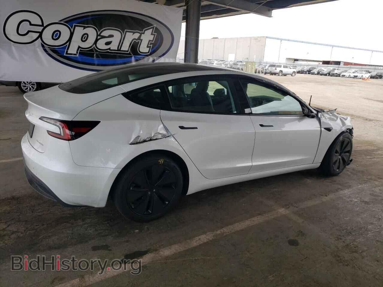 2024 TESLA MODEL 3 - VIN: 5YJ3E1EB3RF758511 - Фото 3