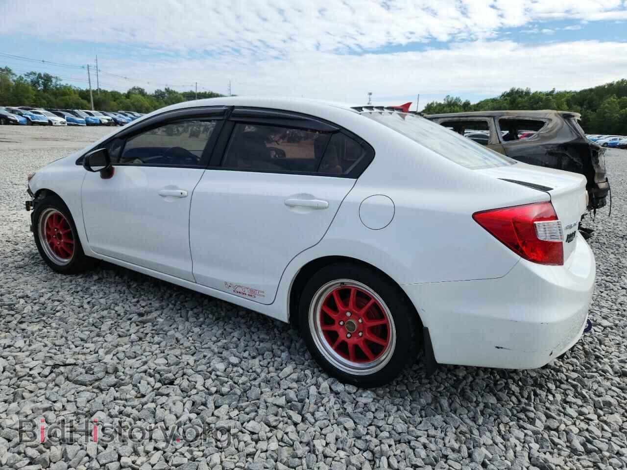 2012 HONDA CIVIC - VIN: 2HGFB2F57CH611034 - Фото 2