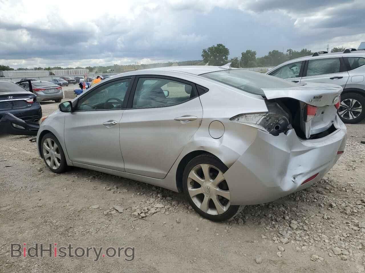 2012 HYUNDAI ELANTRA - VIN: 5NPDH4AE4CH090532 - Фото 2