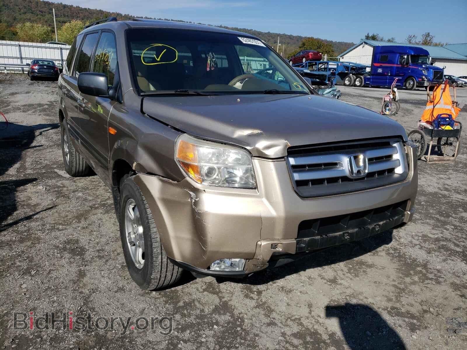 Photo 2HKYF18727H518018 - HONDA PILOT 2007