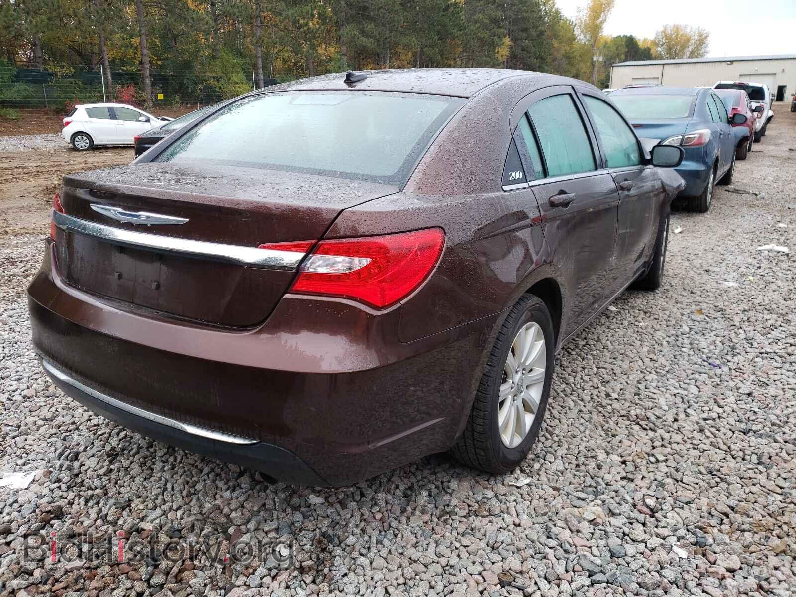 2012 CHRYSLER 200 - VIN: 1C3CCBBB2CN278649 - Фото 4
