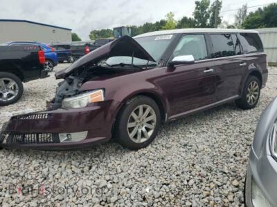 2011 Ford FLEX Limited, бордовый — VIN 2FMHK6DC0BBD16578, Copart
