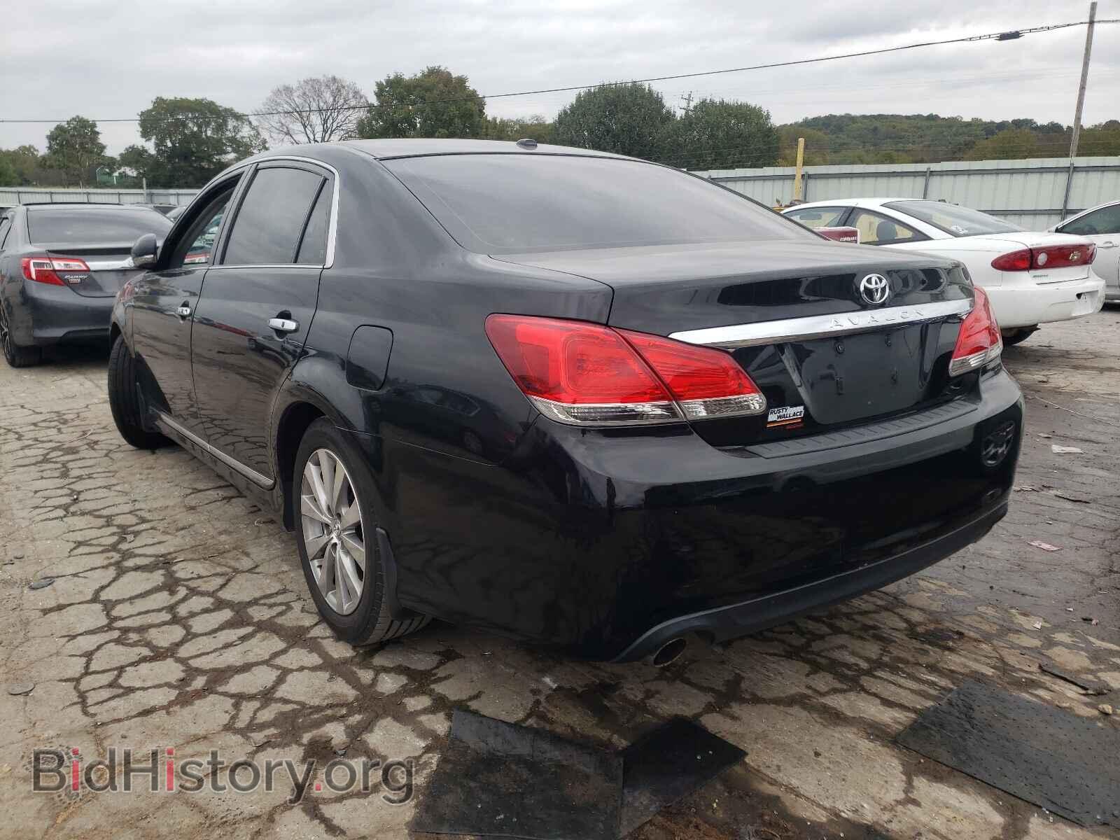 2011 TOYOTA AVALON - VIN: 4T1BK3DB5BU425687 - Фото 3