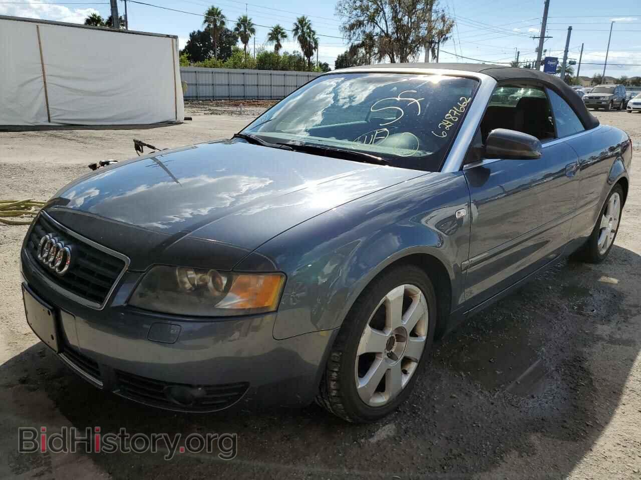 2006 AUDI A4 - VIN: WAUDT48H76K004034 - Фото 2