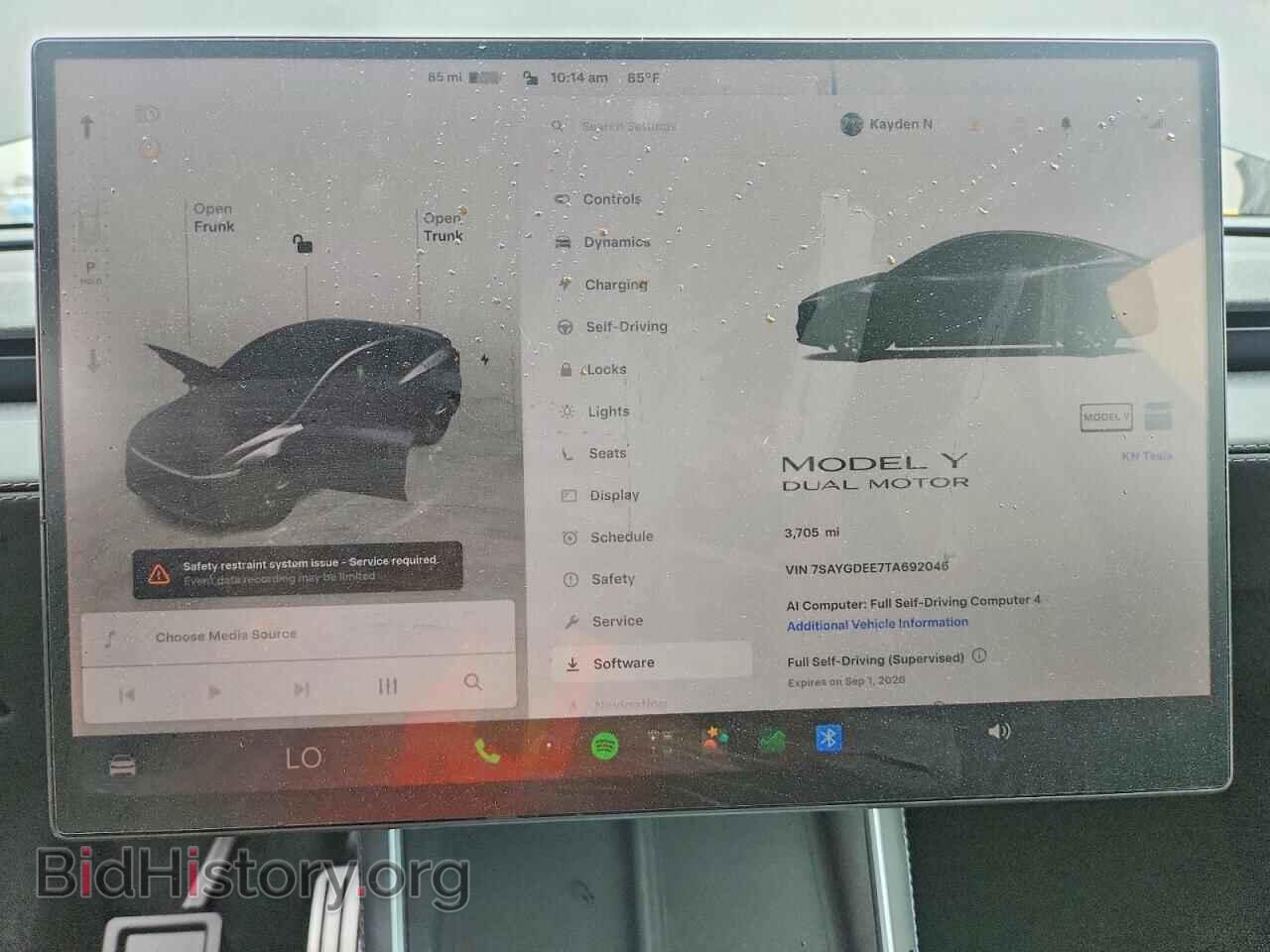 2026 TESLA MODEL Y - VIN: 7SAYGDEE7TA692046 - Photo 9